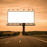 تابلو تبلیغاتی جاده ای