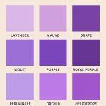 کد رنگ بنفش