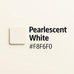 کد رنگ سفید صدفی