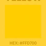 کد رنگ زرد