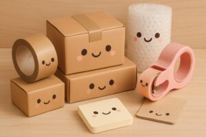 وسایل بسته‌ بندی کیوت