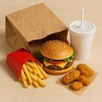 پاکت بیرون بر فست فود