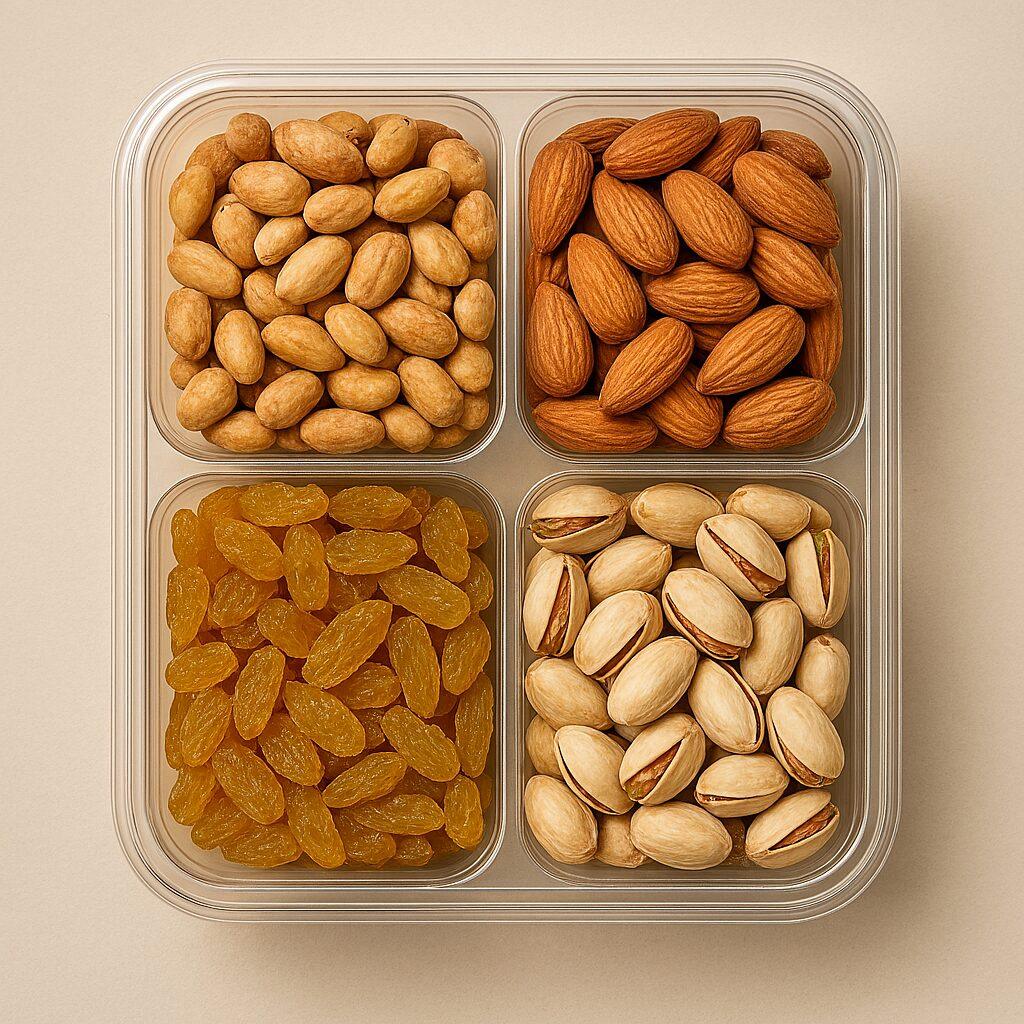 ظرف بسته بندی آجیل و خشکبار