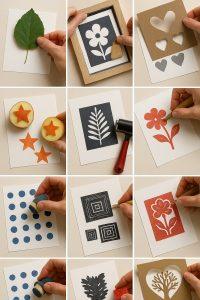 طرح برای چاپ دستی روی کاغذ