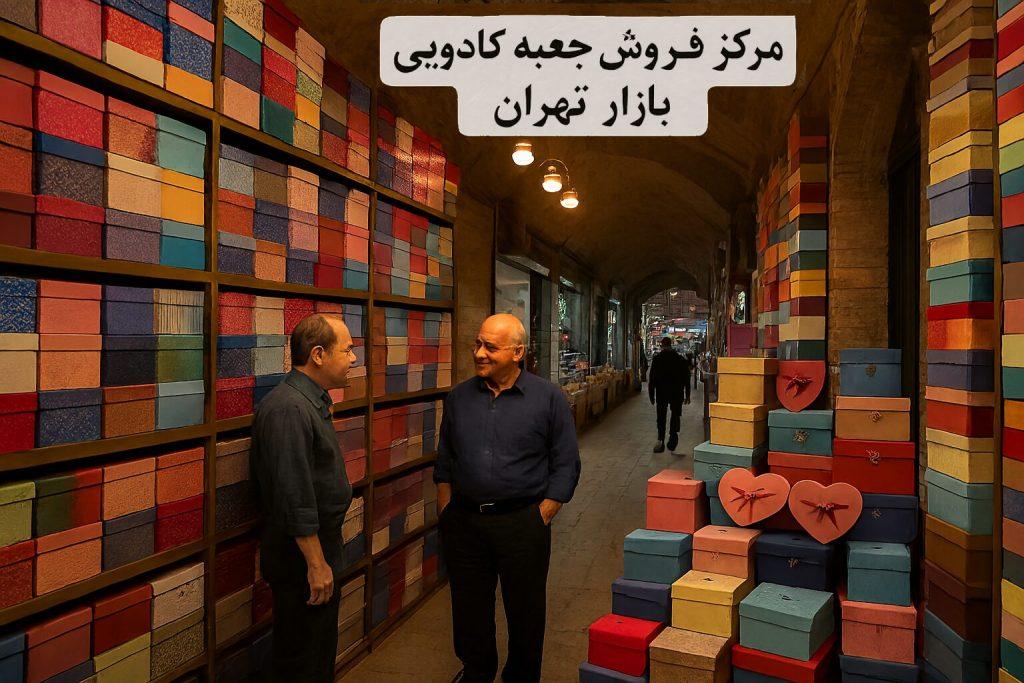 مرکز فروش جعبه کادویی بازار تهران