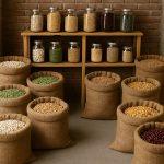 روش نگهداری حبوبات در انبار