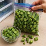 مدت زمان نگهداری بامیه در فریزر