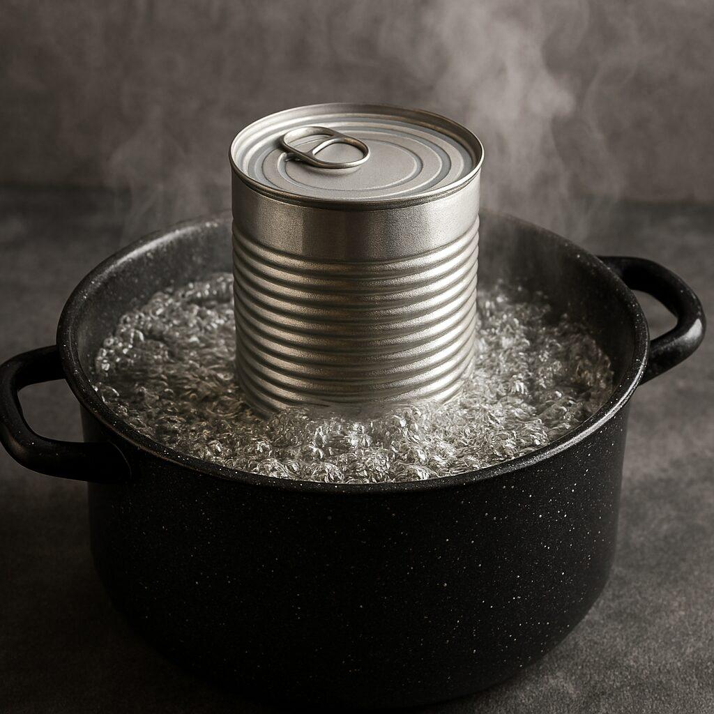 مدت زمان نگهداری کنسرو جوشانده شده