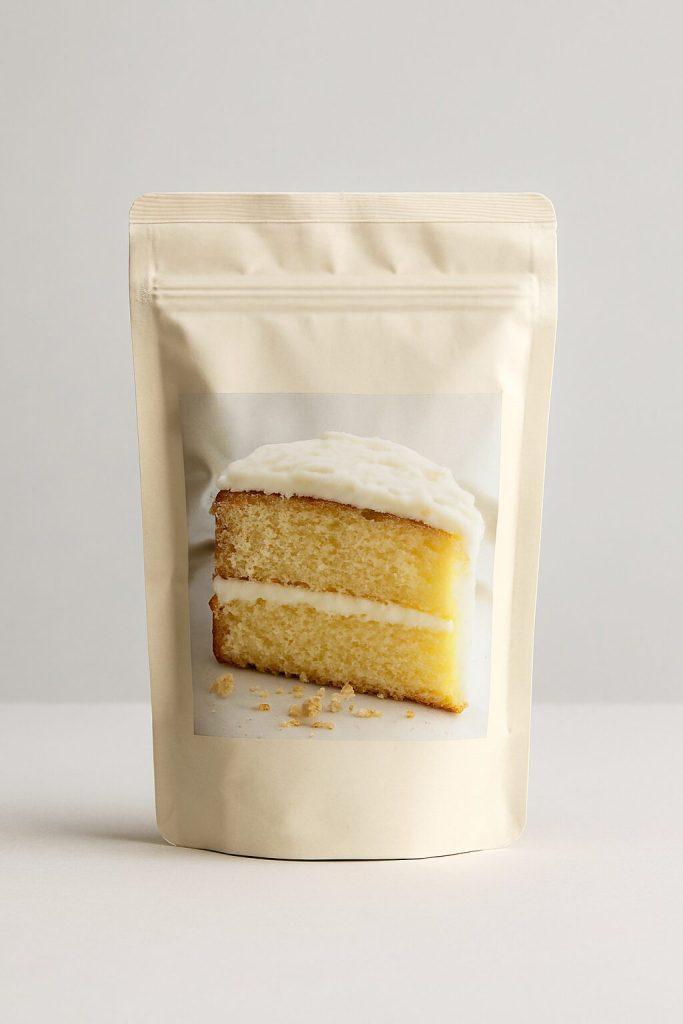 بسته بندی پودر کیک خانگی