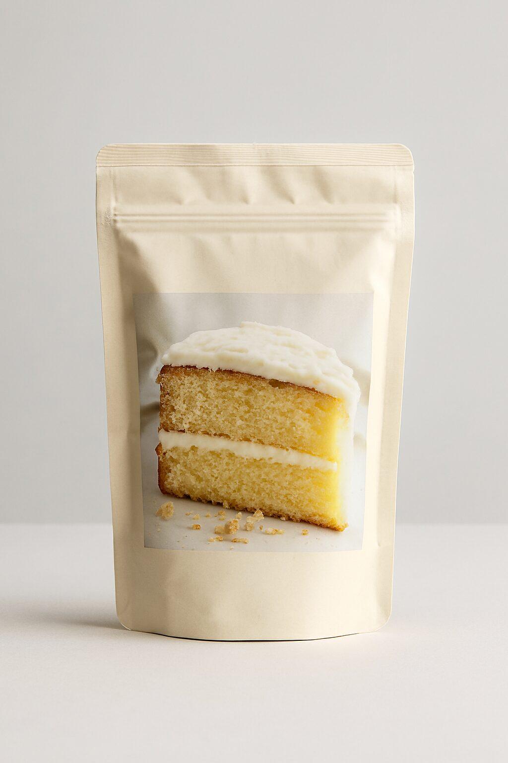 بسته بندی پودر کیک خانگی