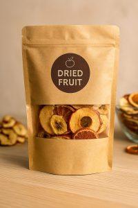 انواع پاکت بسته بندی میوه خشک
