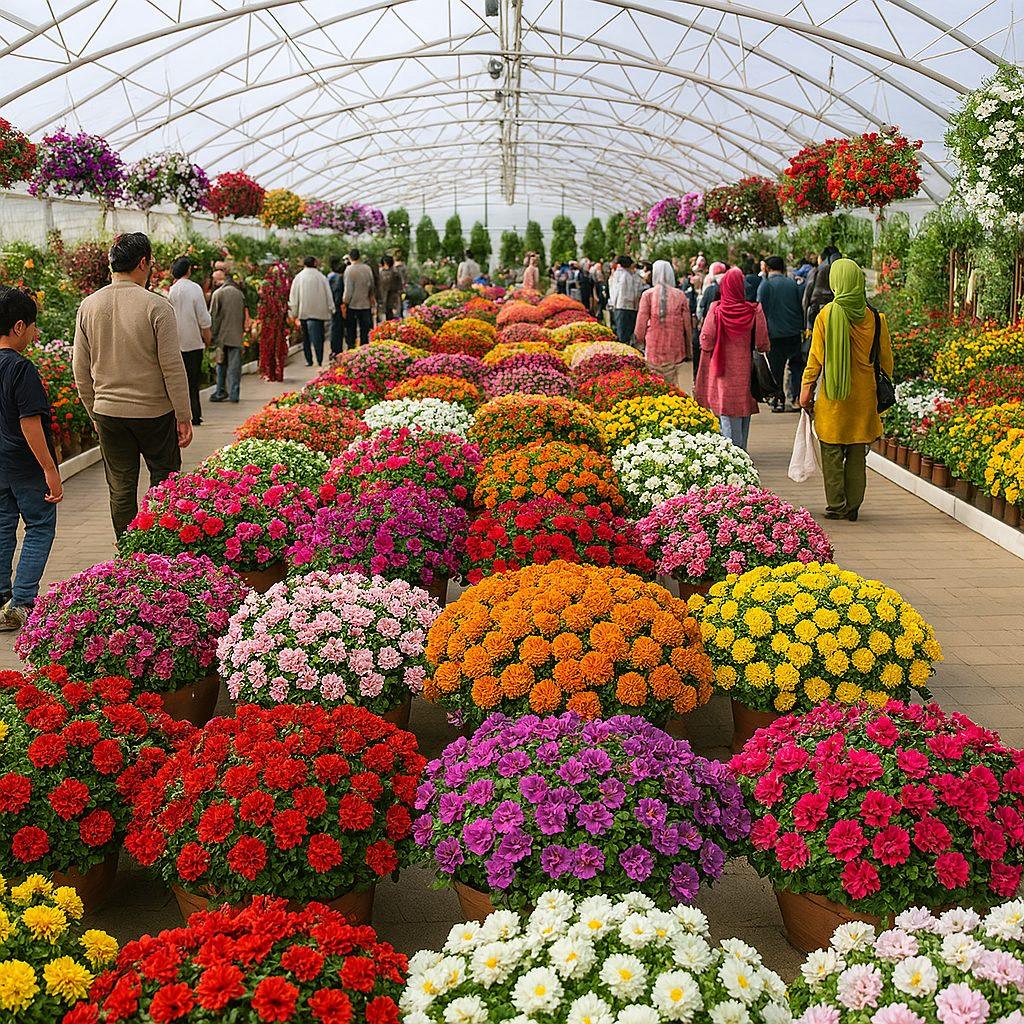 نمایشگاه گل و گیاه کرمانشاه