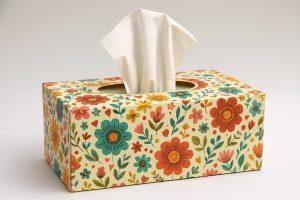 چاپ جعبه دستمال کاغذی